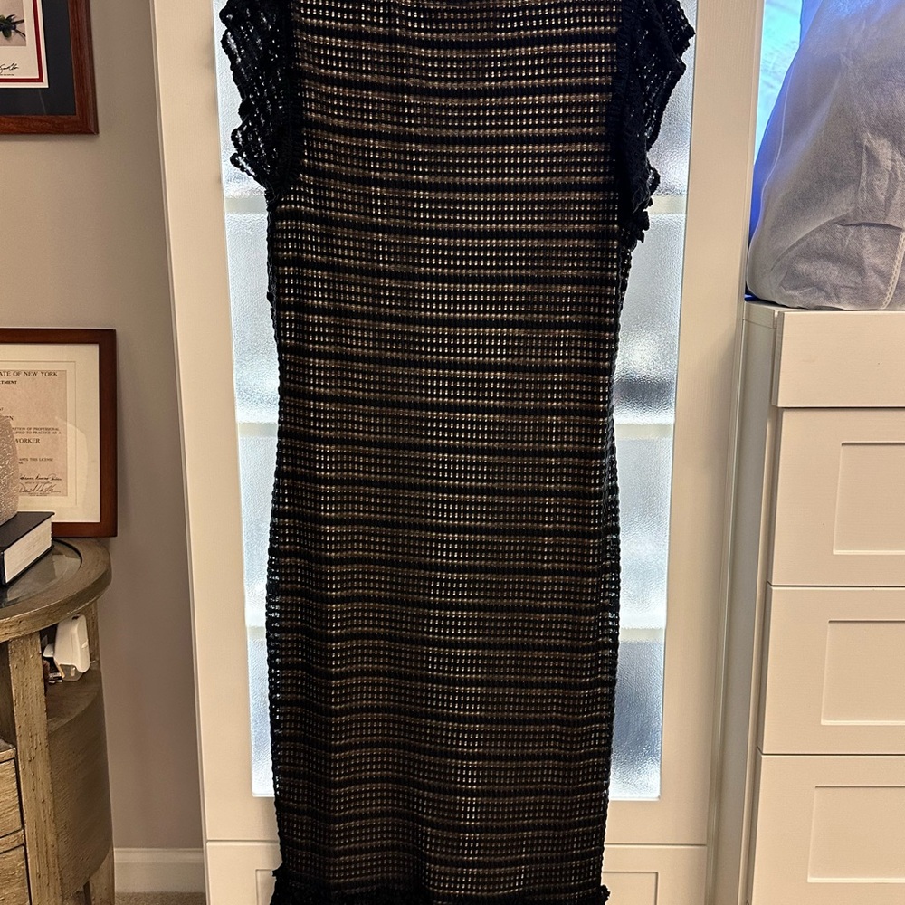 Max Studio Black Lace Dress